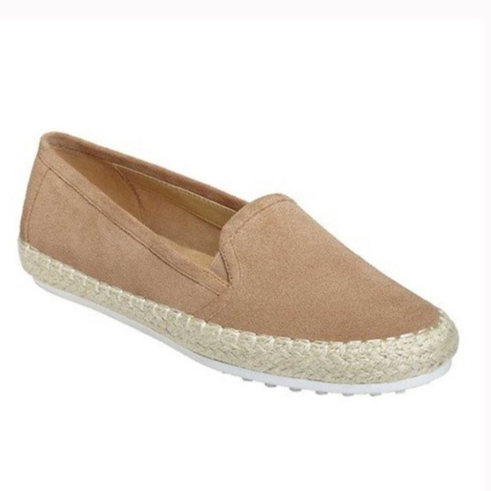 Aerosoles suede tan espadrilles